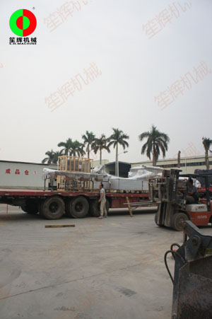 江蘇客戶訂購大型殺魚生產線已在客戶處成功投產