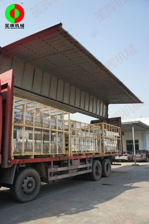 開年繼續發貨，大批蔬果前處理加工機械按期交付！