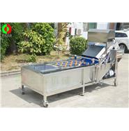 全網(wǎng)鏈輸送洗菜機(jī)/氣泡洗菜機(jī) Q-32B