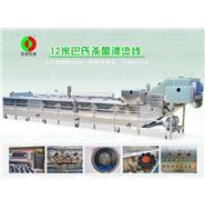 12米巴氏殺菌漂燙線/巴氏殺菌機/漂燙殺菌機